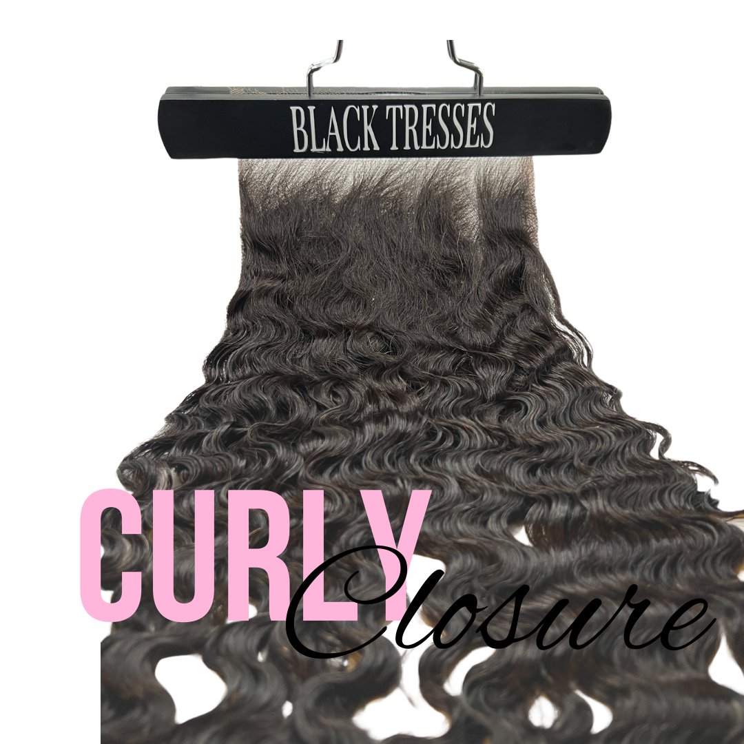Burmese curly closure