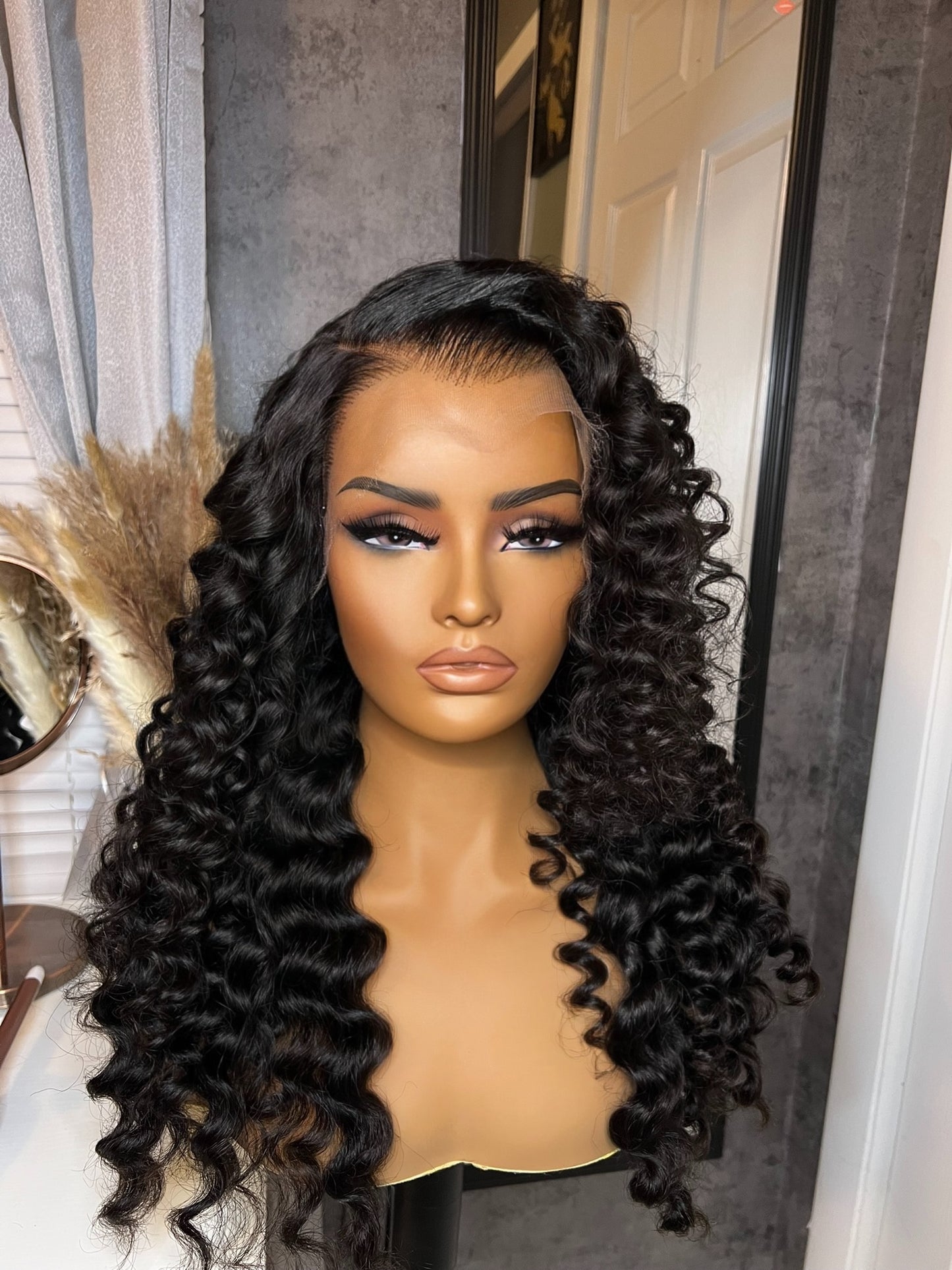 Raw curly