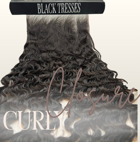 Burmese curly closure